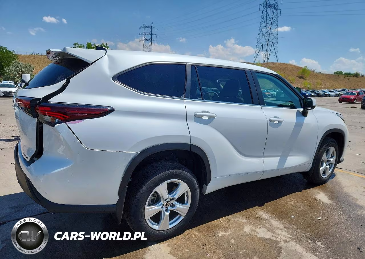 2024 Toyota Highlander Le VIN:5TDKDRBH3RS538108 - 3