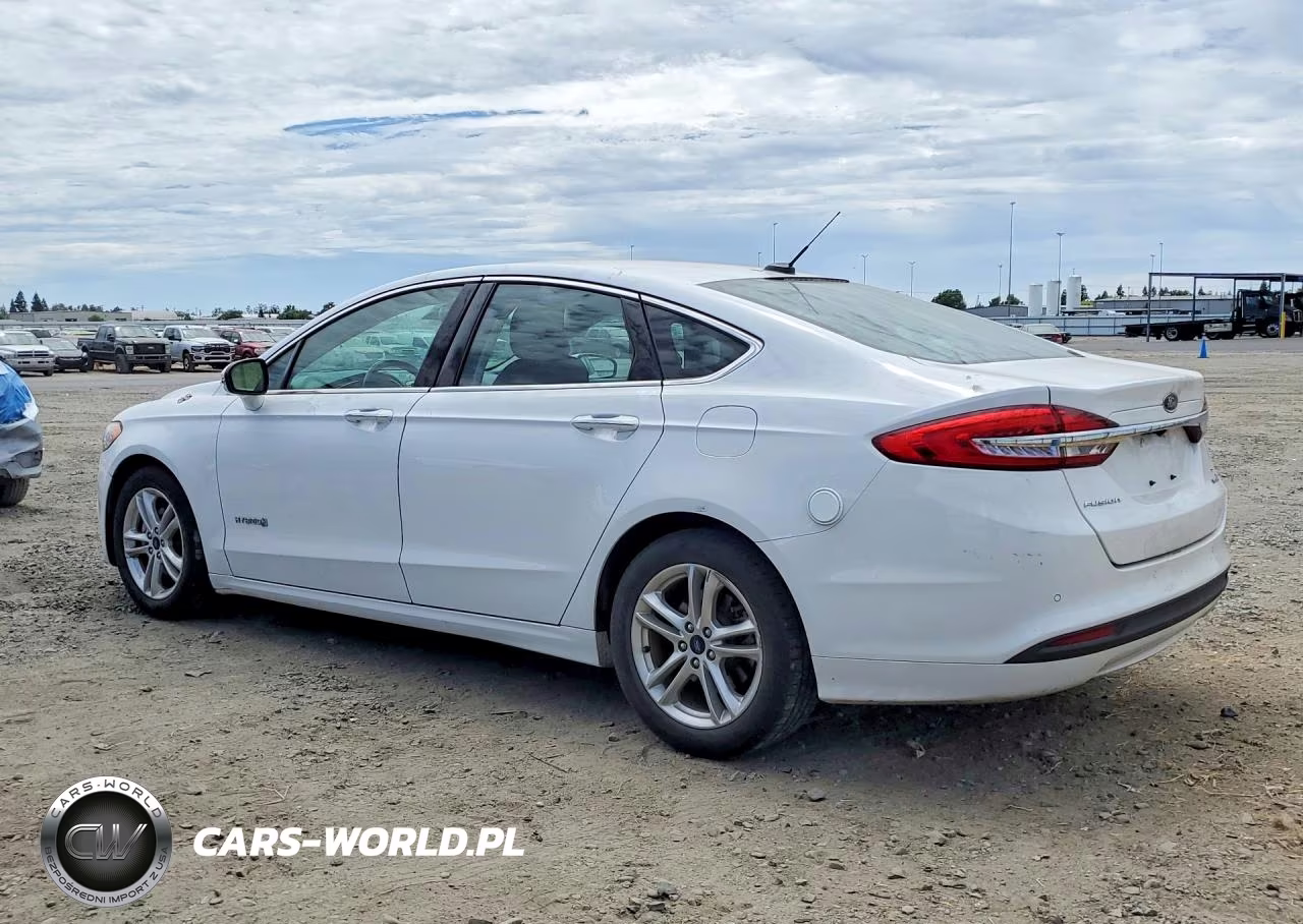 2018 Ford Fusion Se Hybrid VIN:3FA6P0LU7JR171548 - 2