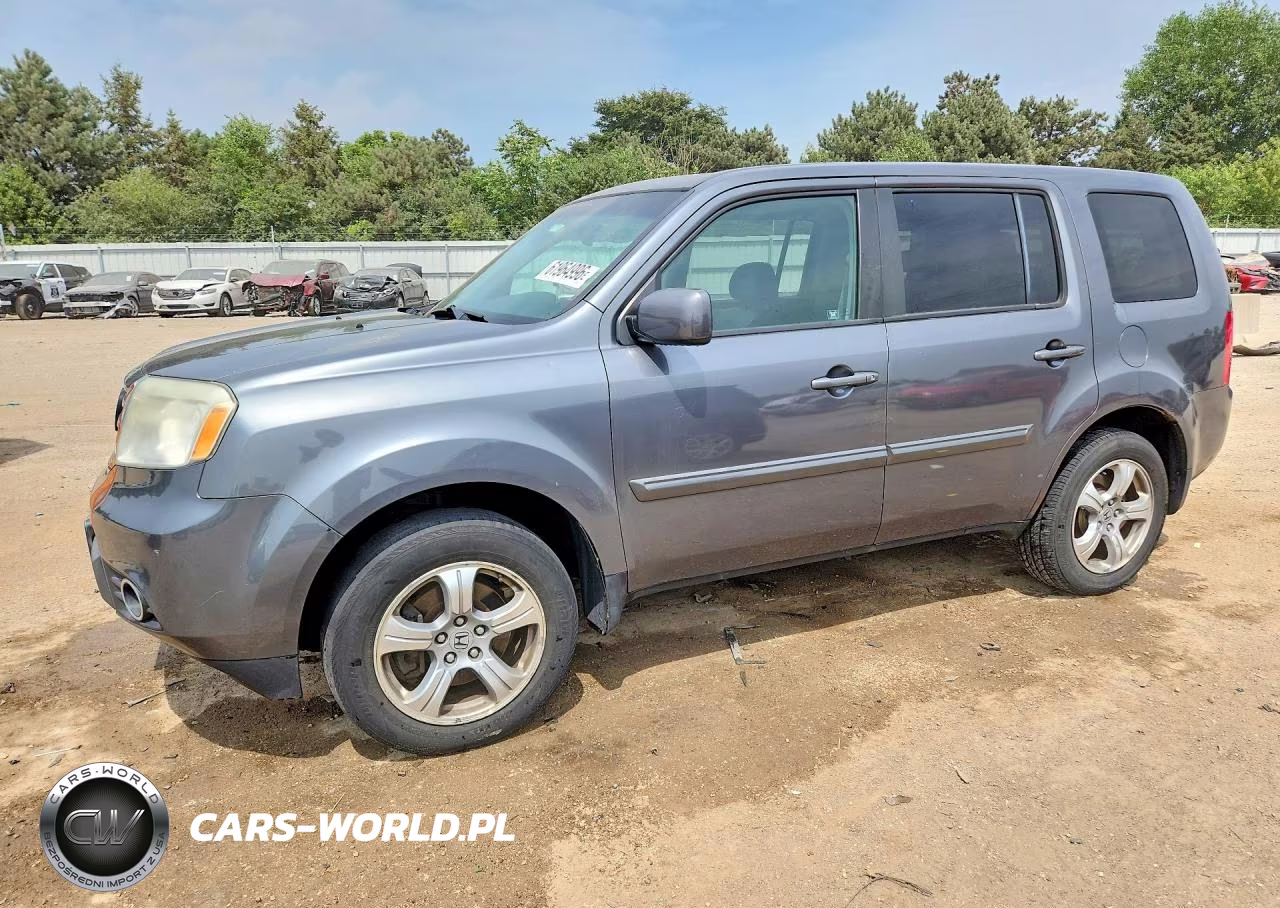 2012 Honda Pilot Exl – zdjęcie 1 z 13