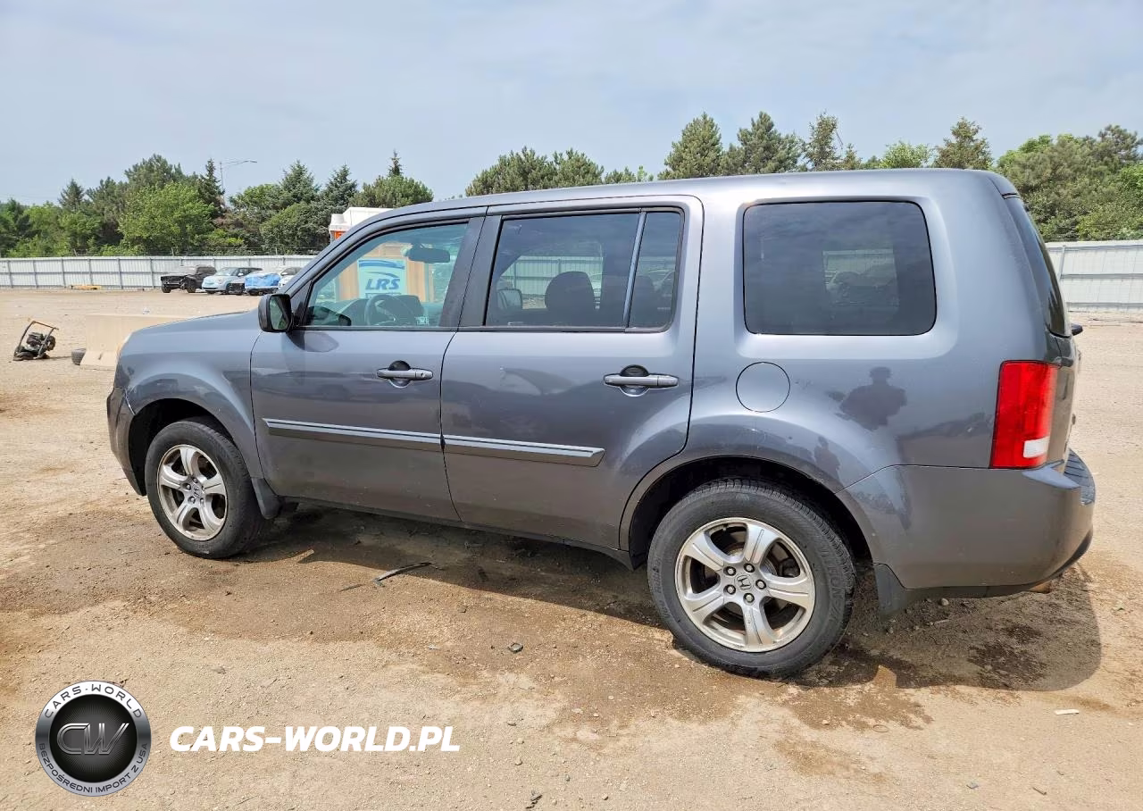 2012 Honda Pilot Exl VIN:5FNYF4H58CB033939 - 2