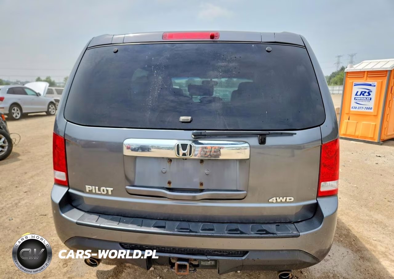 2012 Honda Pilot Exl VIN:5FNYF4H58CB033939 - 6