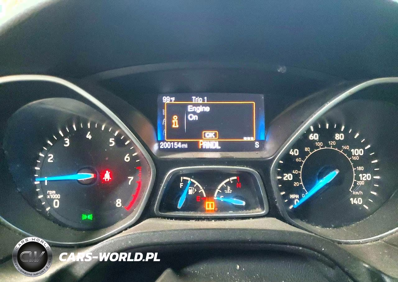 2016 Ford Focus Se VIN:1FADP3K27GL217394 - 9