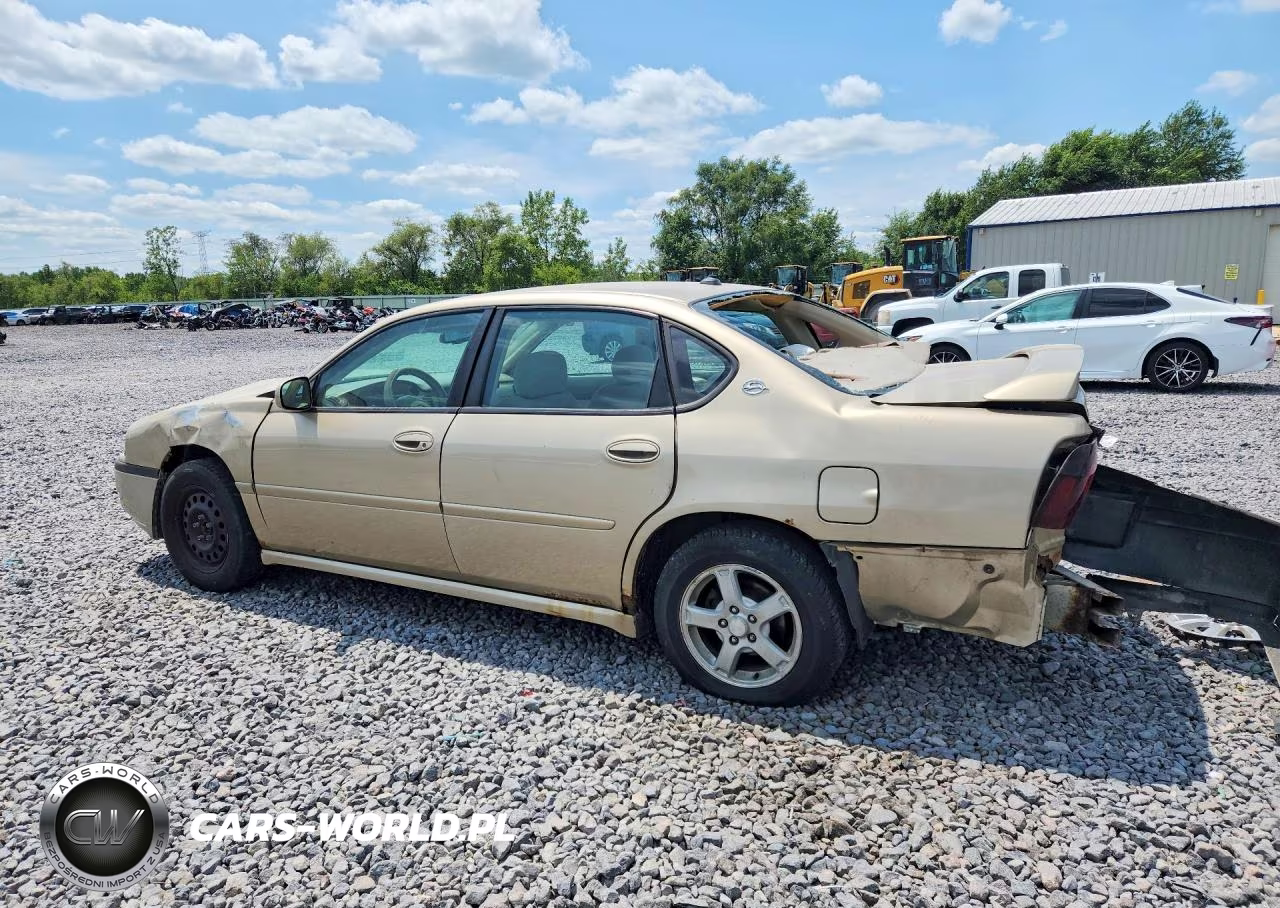 2004 Chevrolet Impala Ls VIN:2G1WH52K749292801 - 2