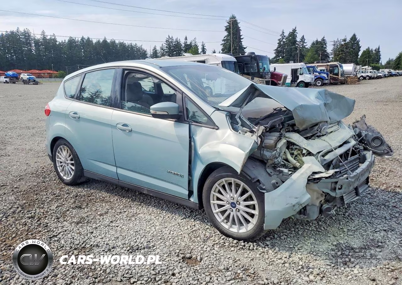2013 Ford C-Max Se VIN:1FADP5AU6DL519186 - 4