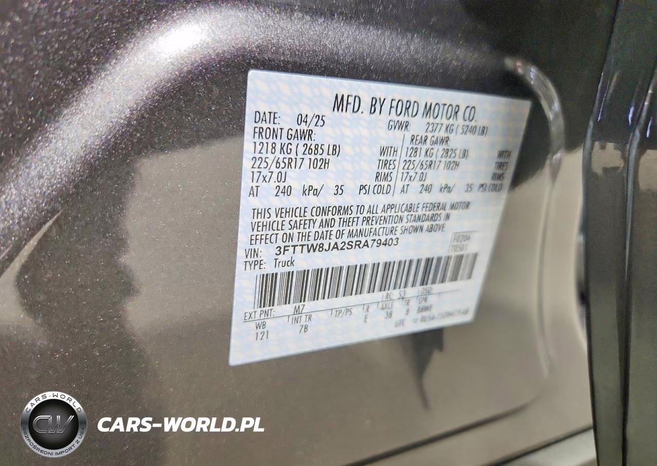 2025 Ford Maverick Xlt VIN:3FTTW8JA2SRA79403 - 13