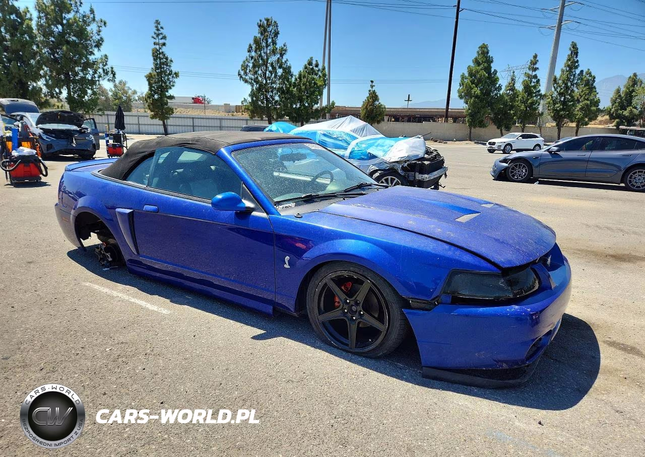 2003 Ford Mustang Cobra Svt VIN:1FAFP49Y13F302765 - 4