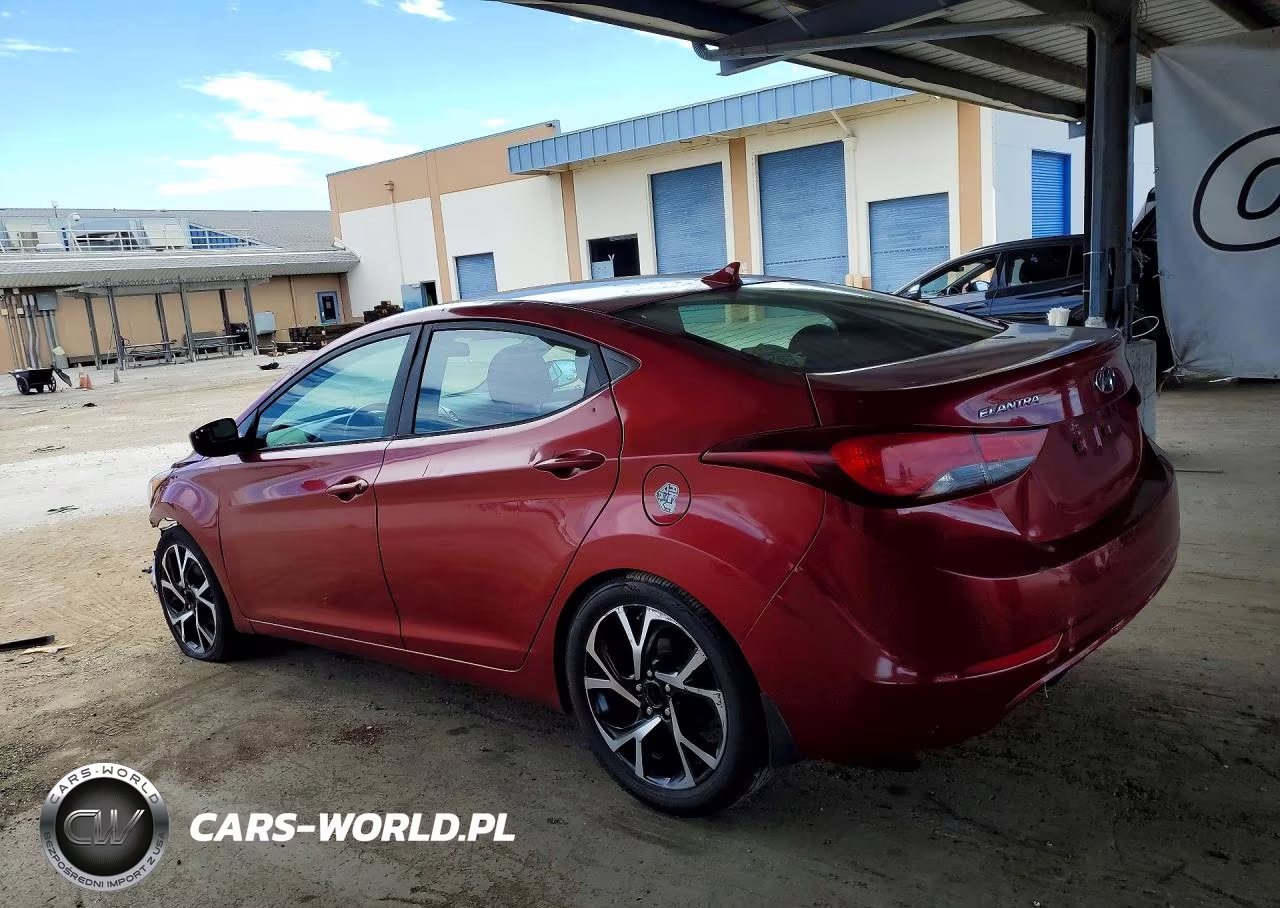 2015 Hyundai Elantra Se VIN:5NPDH4AE6FH642231 - 2
