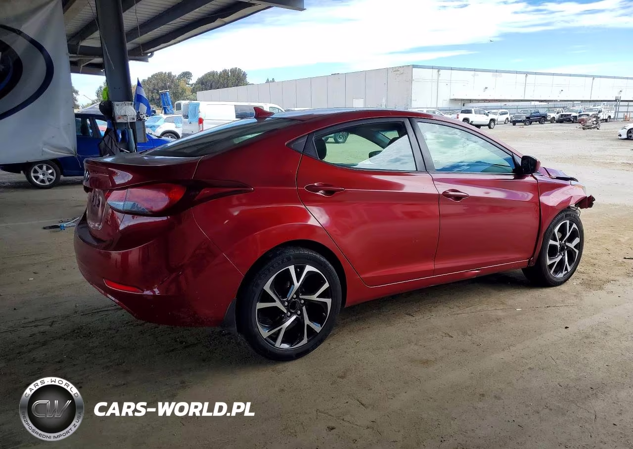 2015 Hyundai Elantra Se VIN:5NPDH4AE6FH642231 - 3