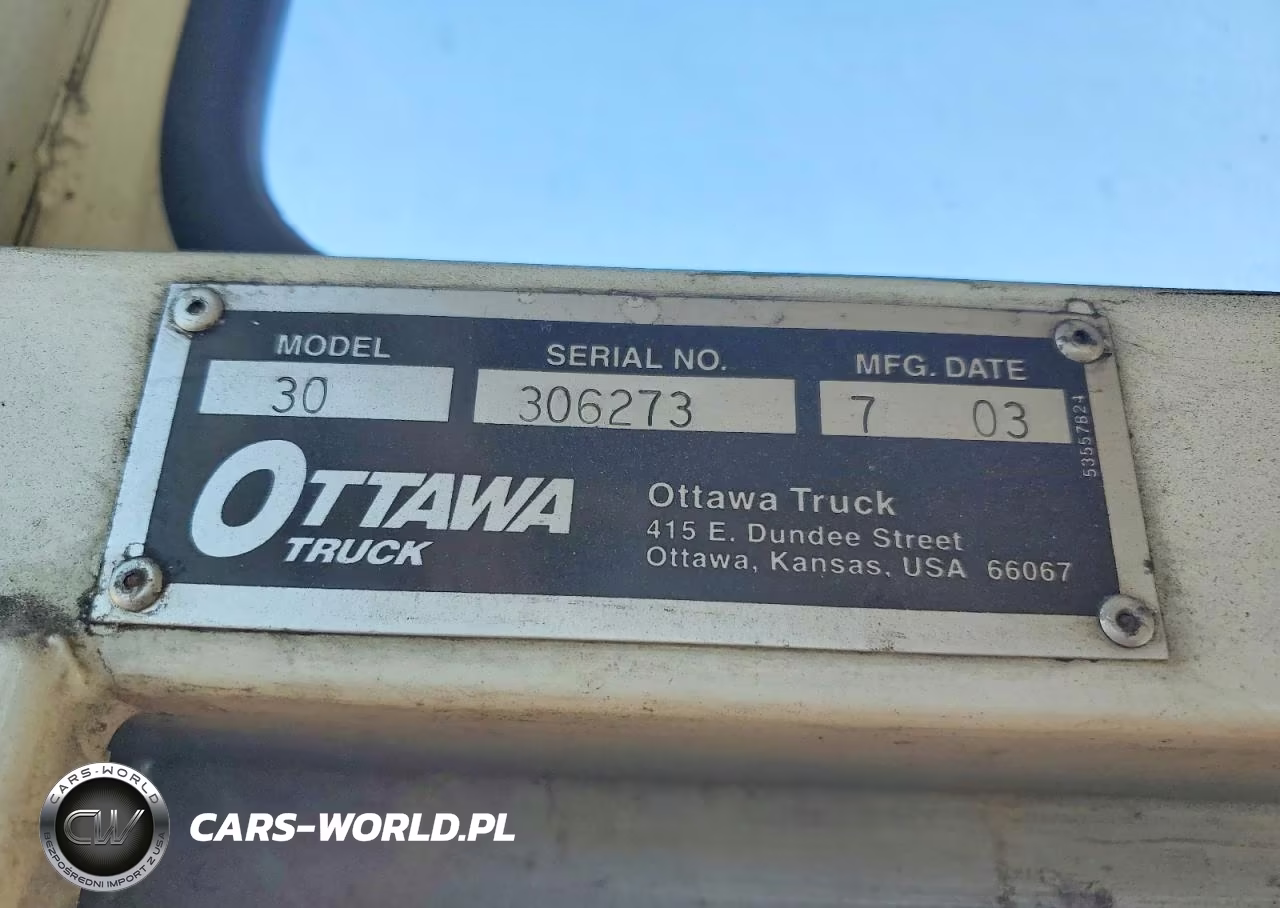 2003 Ottawa 30 Yard Truck VIN:306273 - 10