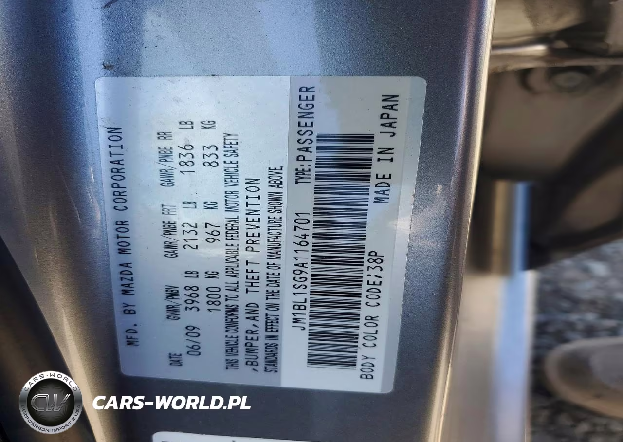 2010 Mazda 3 I VIN:JM1BL1SG9A1164701 - 13