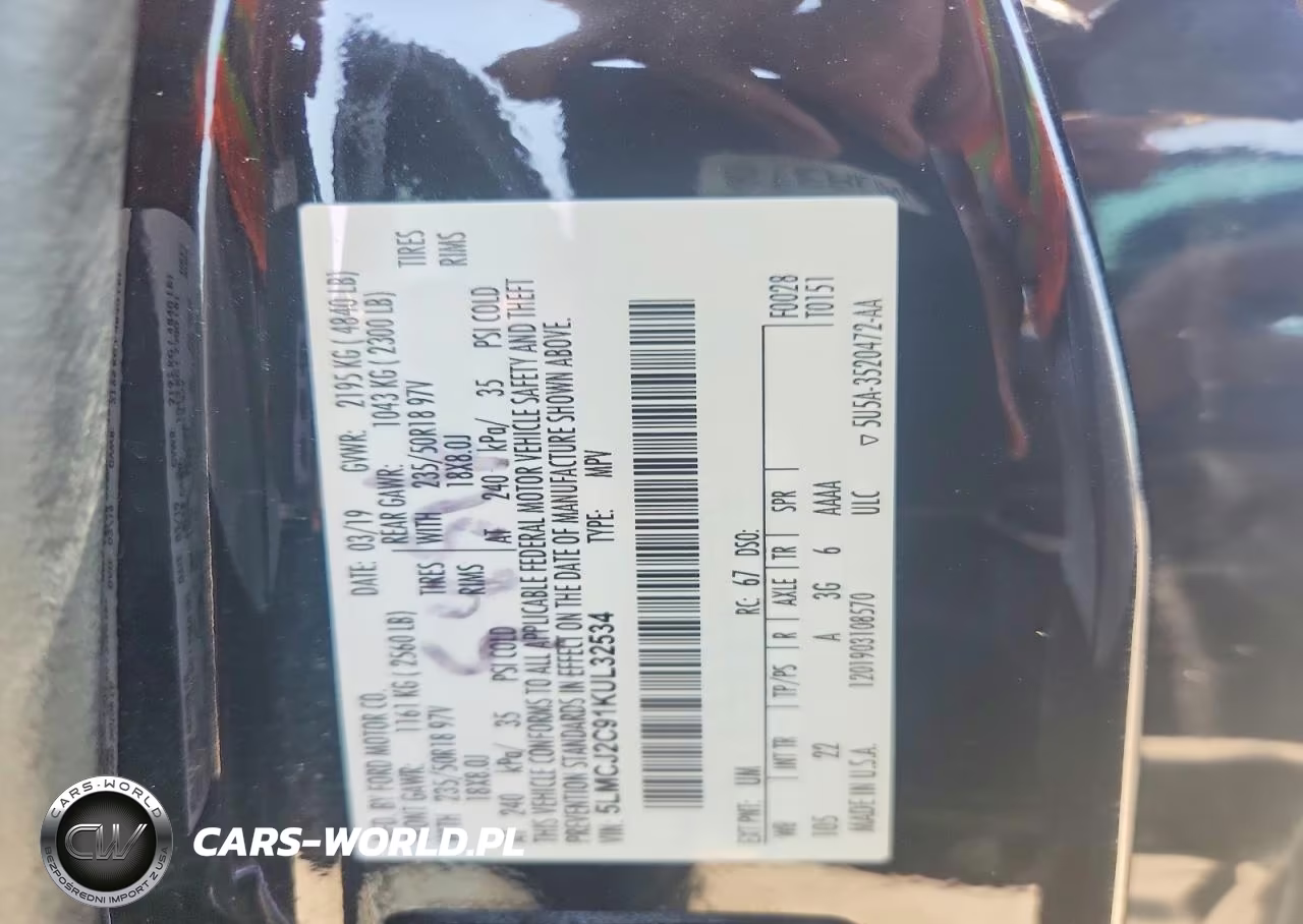 2019 Lincoln Mkc Select VIN:5LMCJ2C91KUL32534 - 12