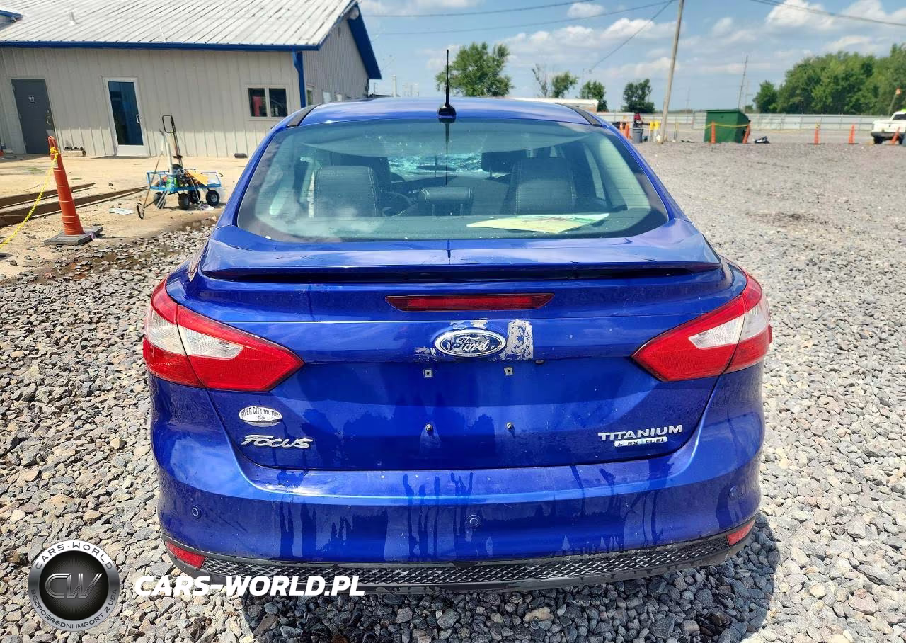 2013 Ford Focus Titanium VIN:1FADP3J25DL301162 - 6