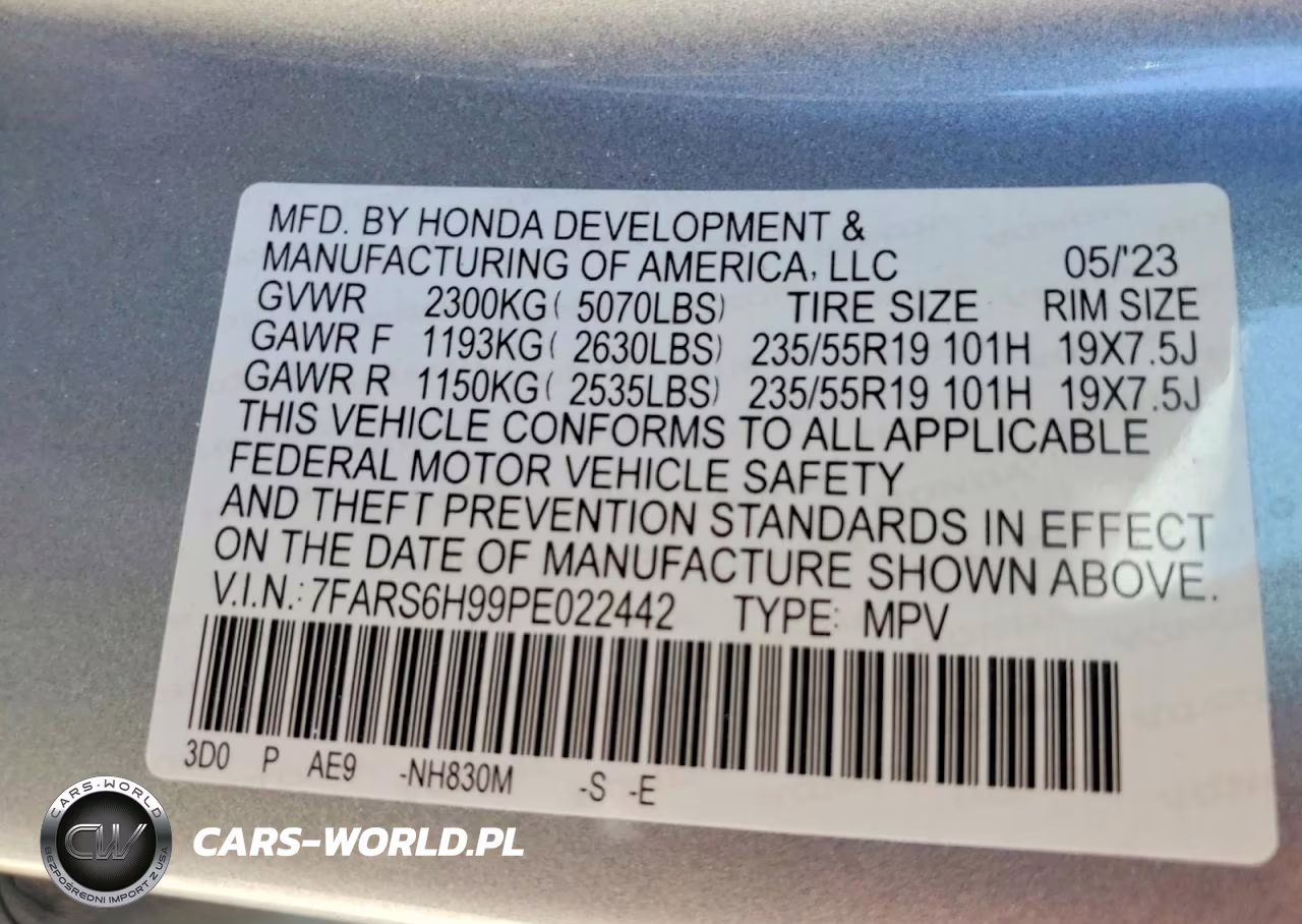 2023 Honda Cr-V Sport Touring VIN:7FARS6H99PE022442 - 14