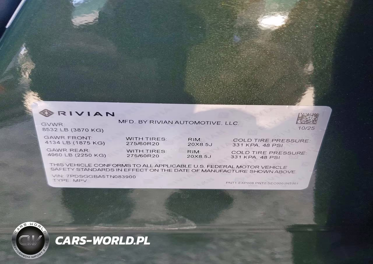2026 Rivian R1S Adventure VIN:7PDSGGBA5TN083900 - 13