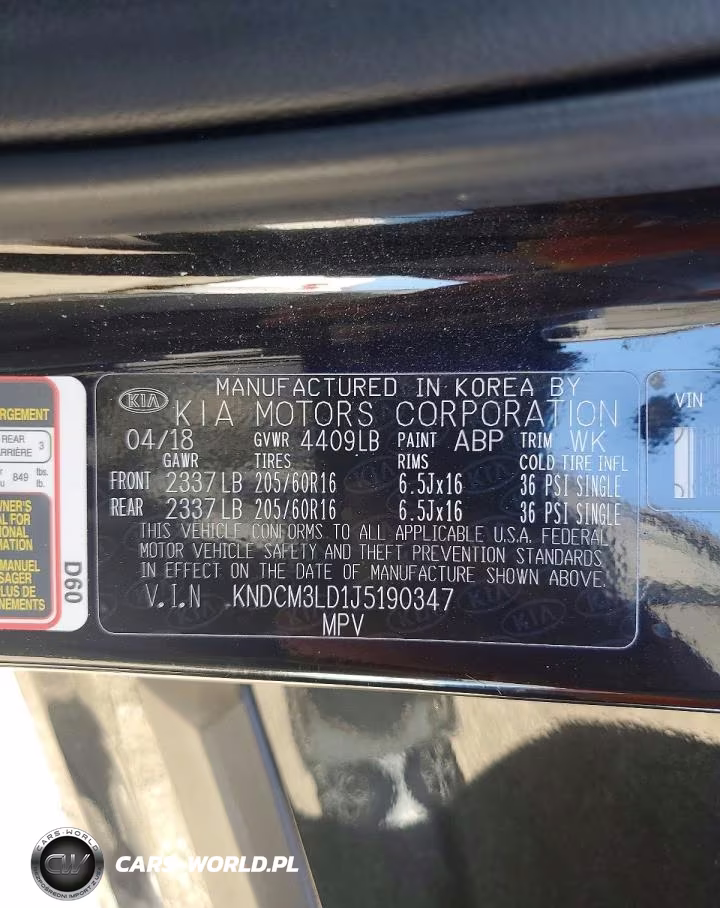 2018 Kia Niro Lx VIN:KNDCM3LD1J5190347 - 13