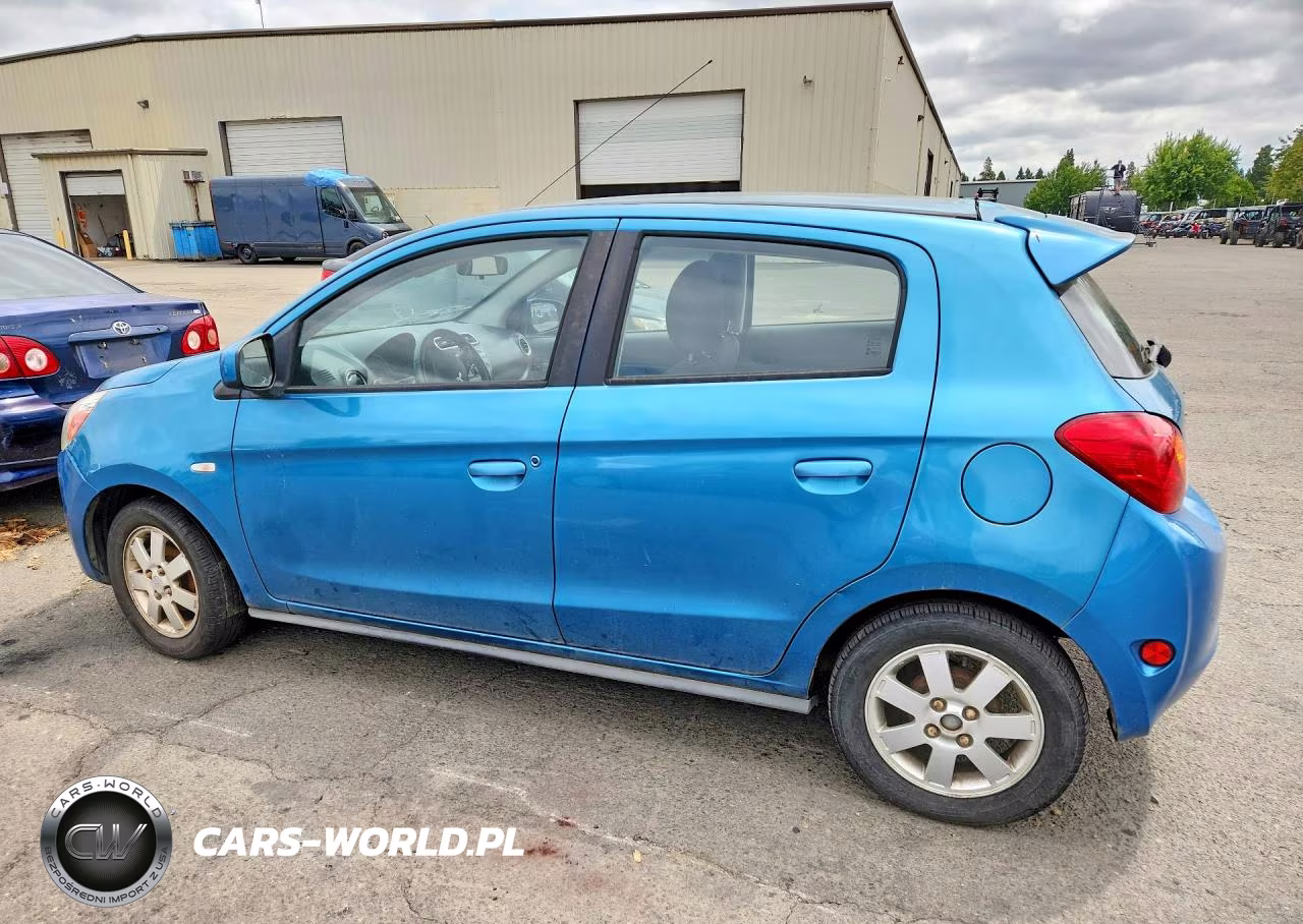 2014 Mitsubishi Mirage Es VIN:ML32A4HJ4EH007054 - 2