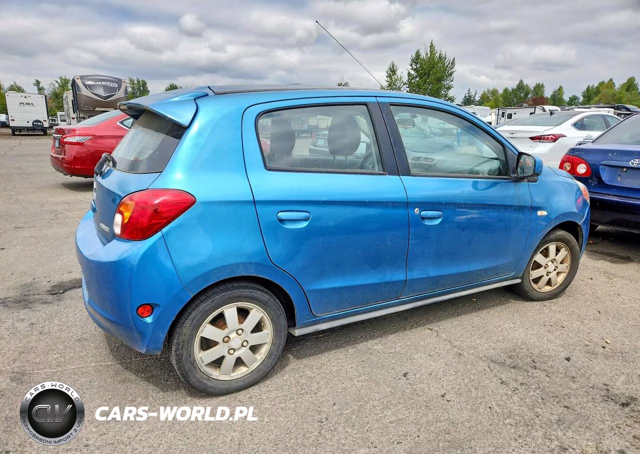 2014 Mitsubishi Mirage Es VIN:ML32A4HJ4EH007054 - 3