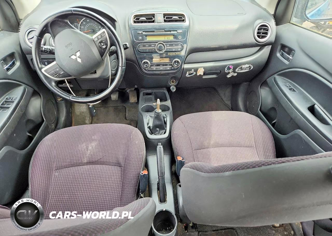 2014 Mitsubishi Mirage Es VIN:ML32A4HJ4EH007054 - 8