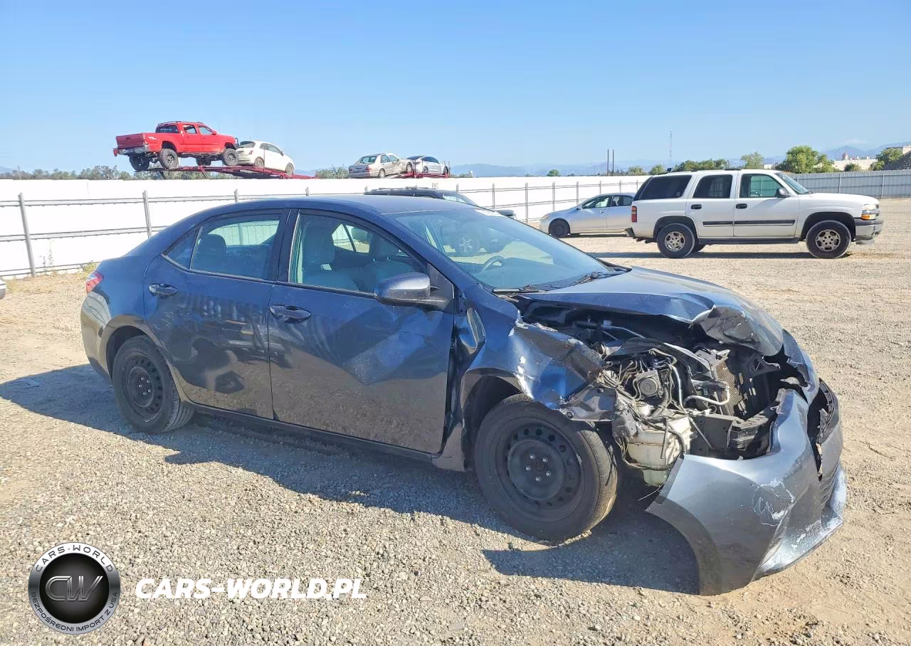 2014 Toyota Corolla Le VIN:5YFBURHE3EP087715 - 4