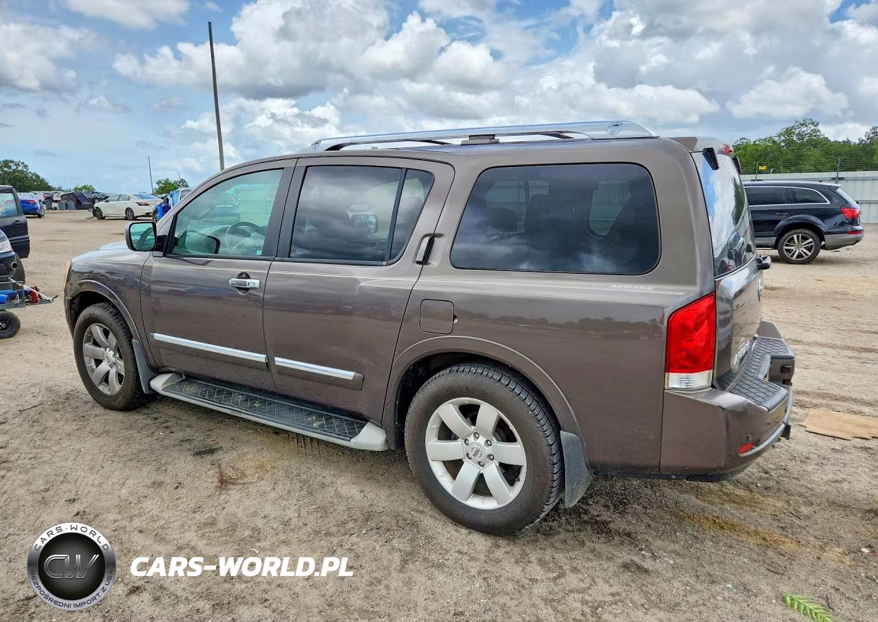 2013 Nissan Armada Sv VIN:5N1BA0ND2DN615008 - 2