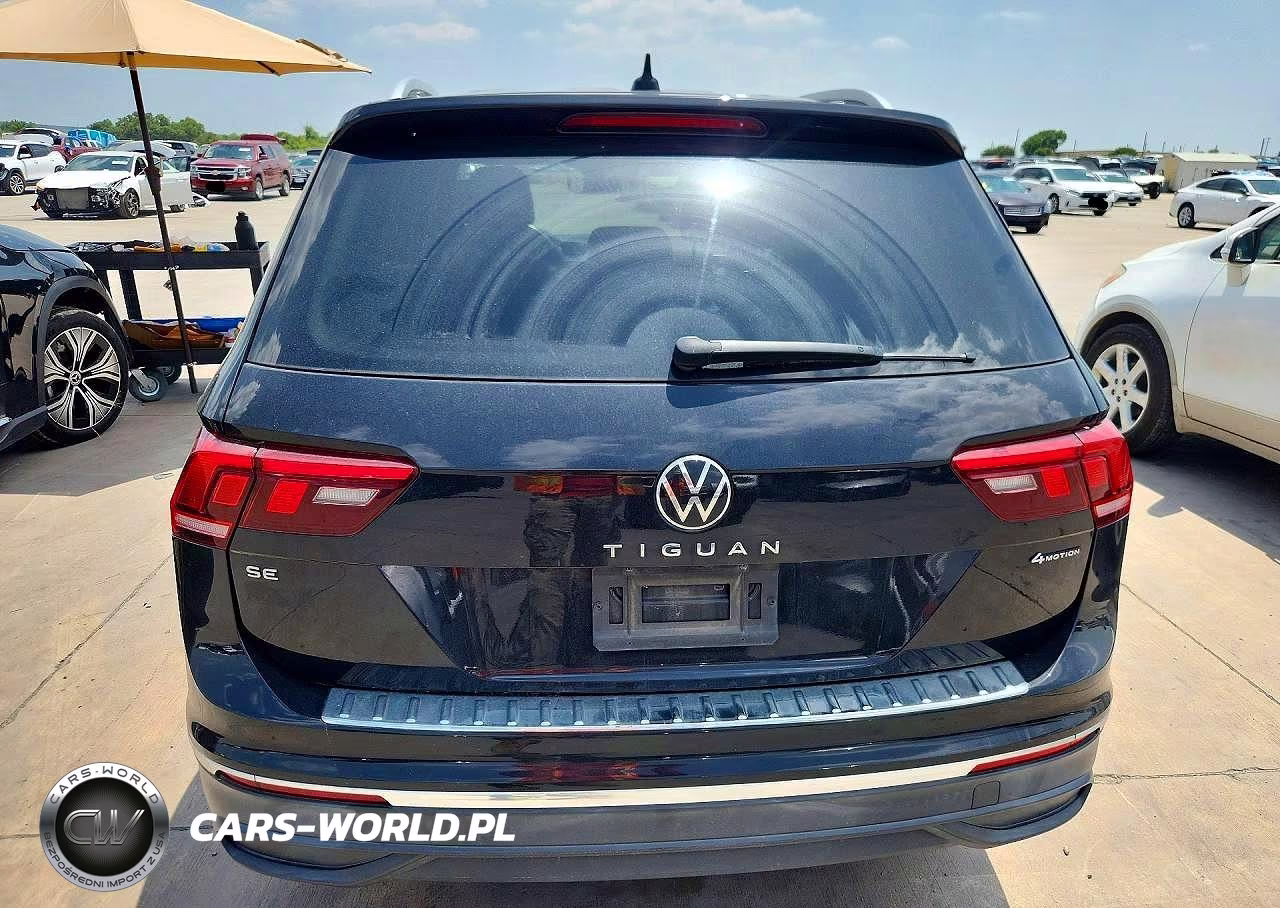 2022 Volkswagen Tiguan Se VIN:3VV2B7AX0NM040365 - 6