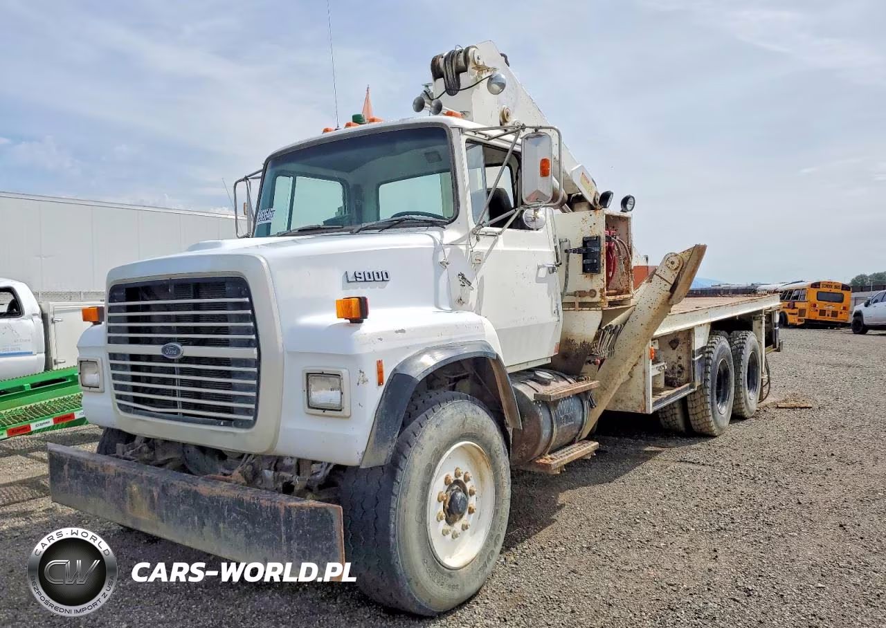 1990 Ford Lnt9000 Crane Truck VIN:1FDZW90W4LVA44858 - 2