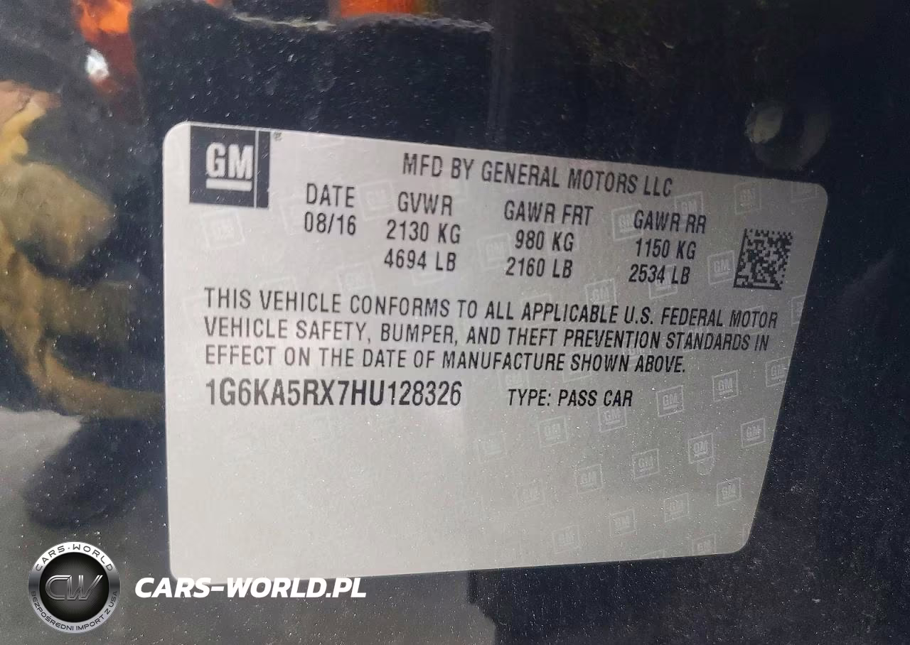 2017 Cadillac Ct6 VIN:1G6KA5RX7HU128326 - 12