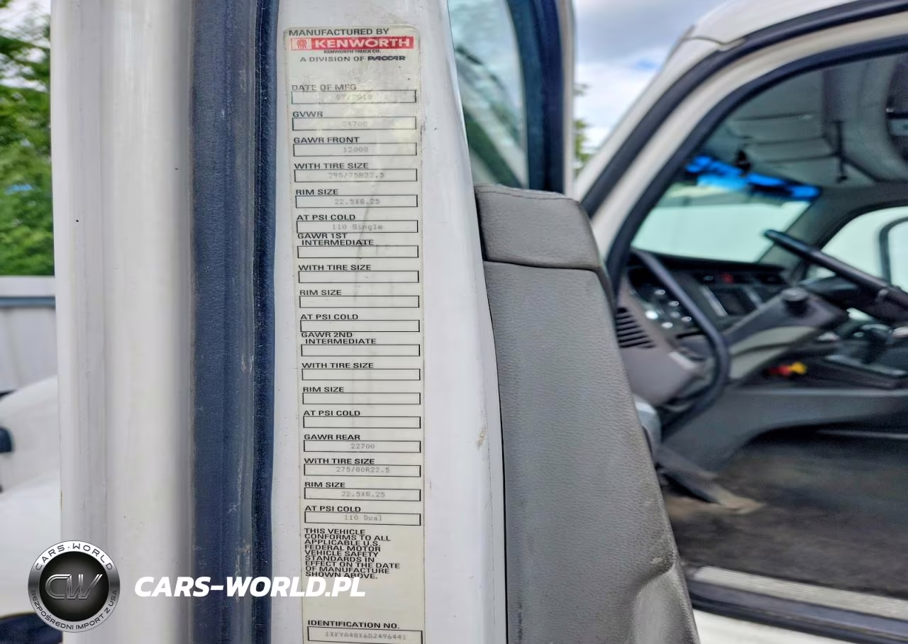 2016 Kenworth Construction T680 VIN:1XKYA48X6GJ496441 - 11