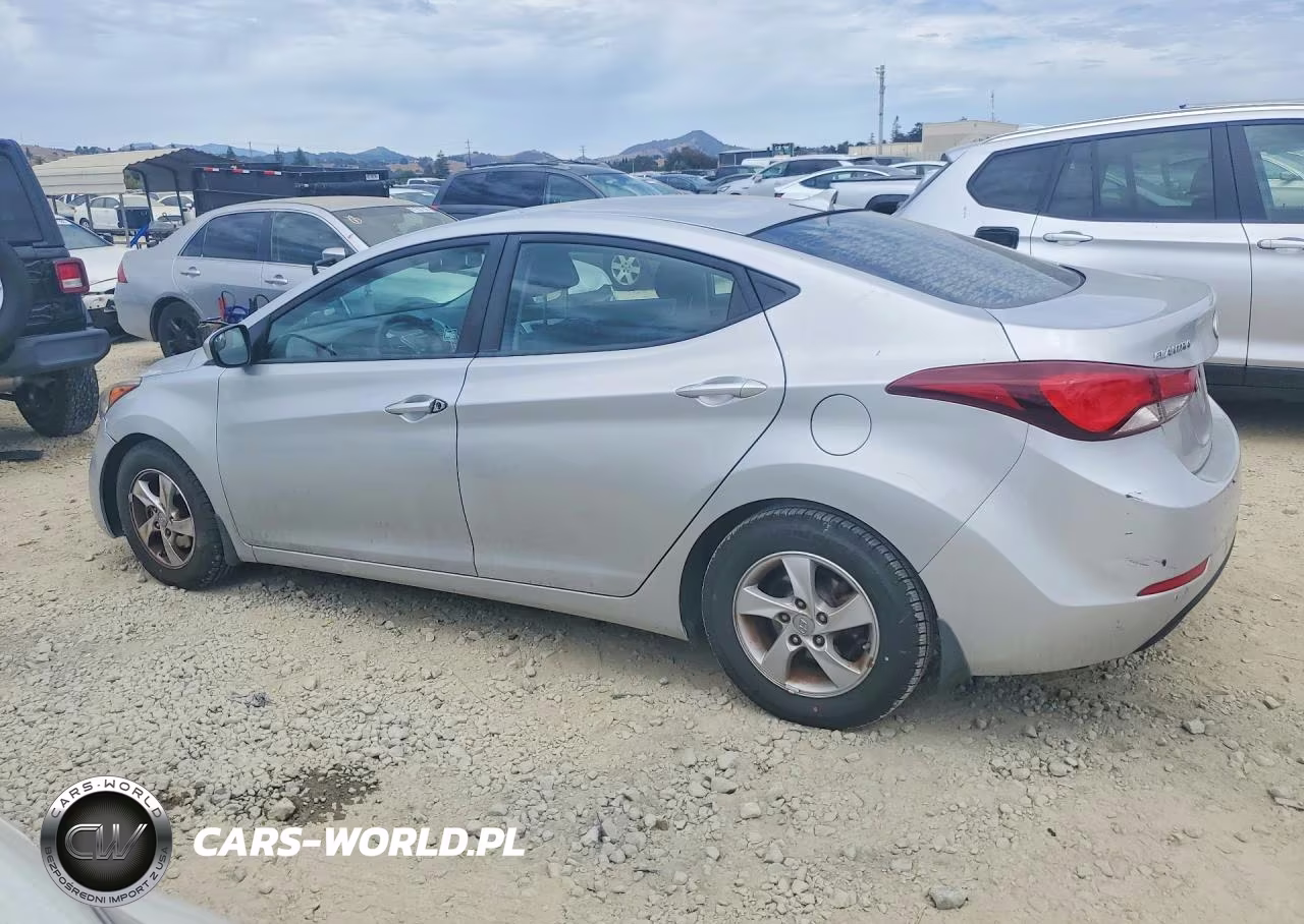 2015 Hyundai Elantra Se VIN:KMHDH4AE4FU438058 - 2