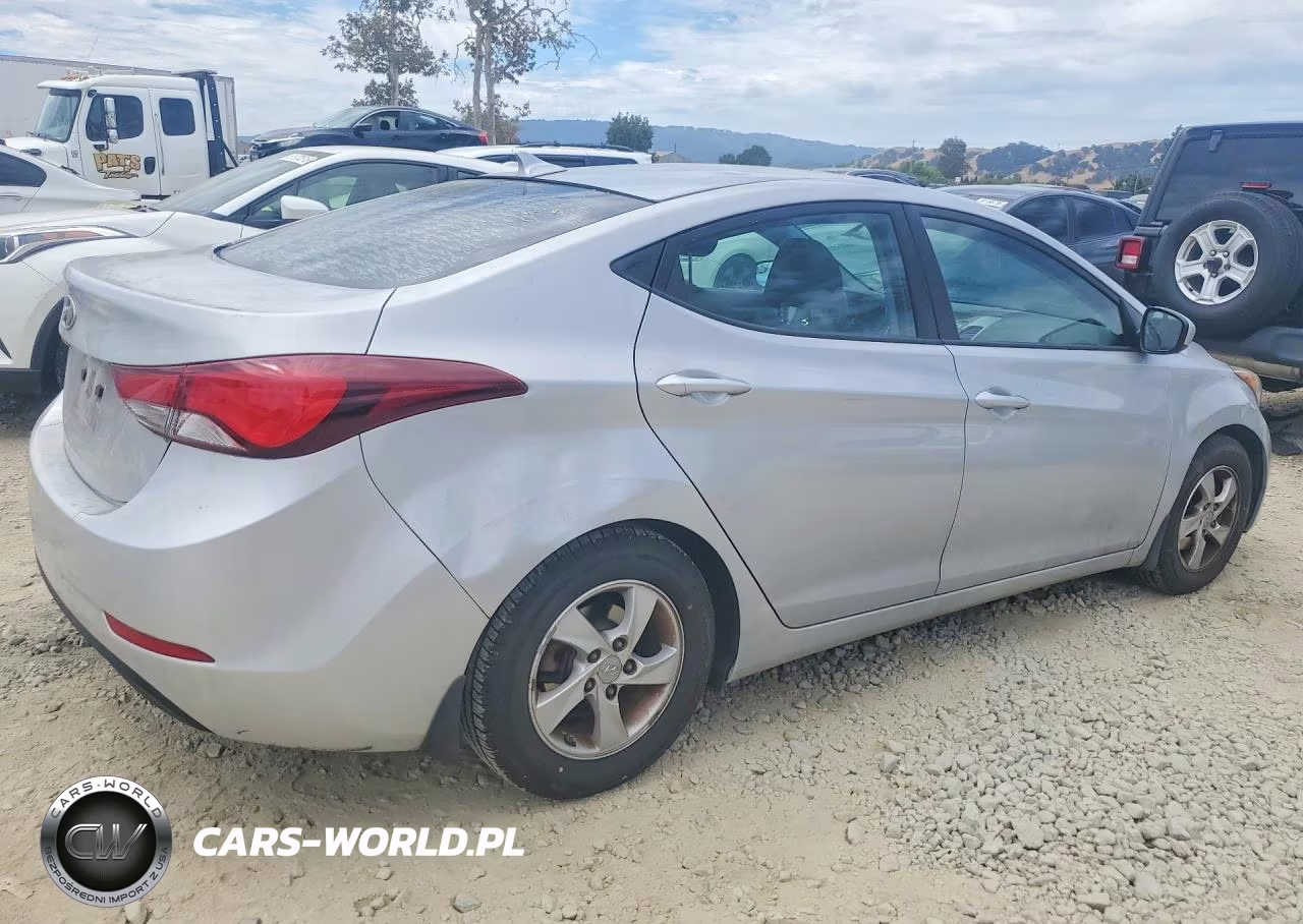 2015 Hyundai Elantra Se VIN:KMHDH4AE4FU438058 - 3