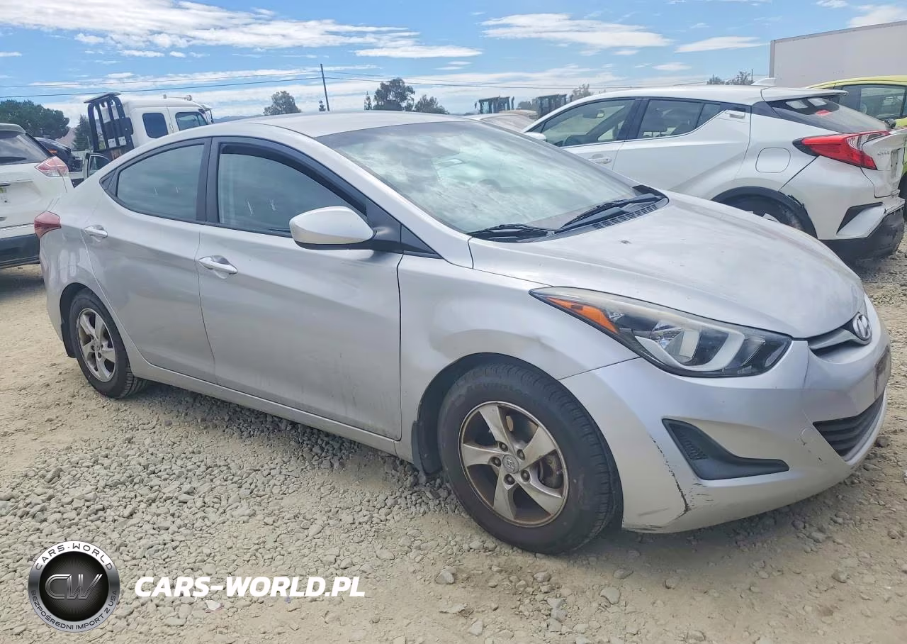 2015 Hyundai Elantra Se VIN:KMHDH4AE4FU438058 - 4