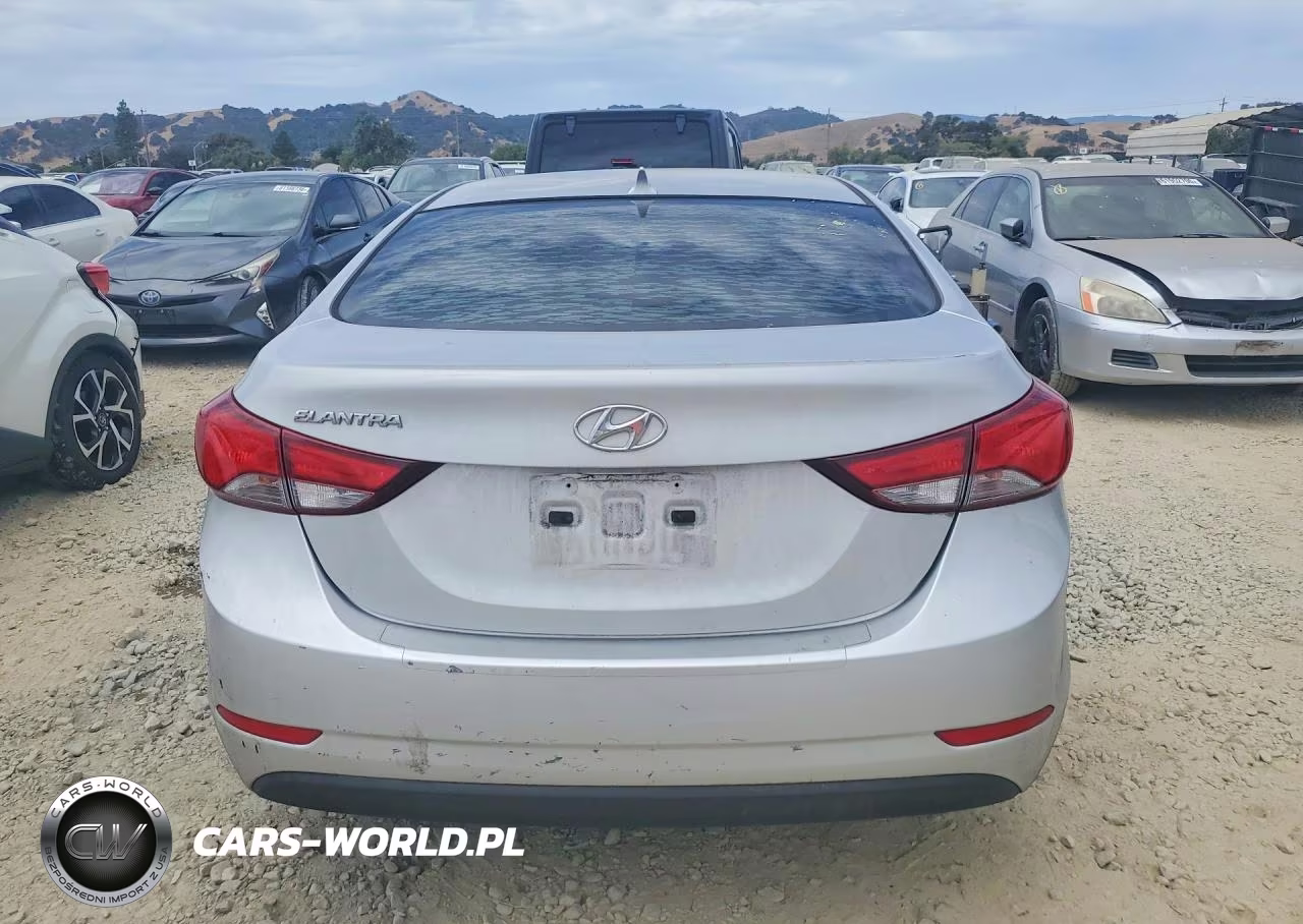 2015 Hyundai Elantra Se VIN:KMHDH4AE4FU438058 - 6