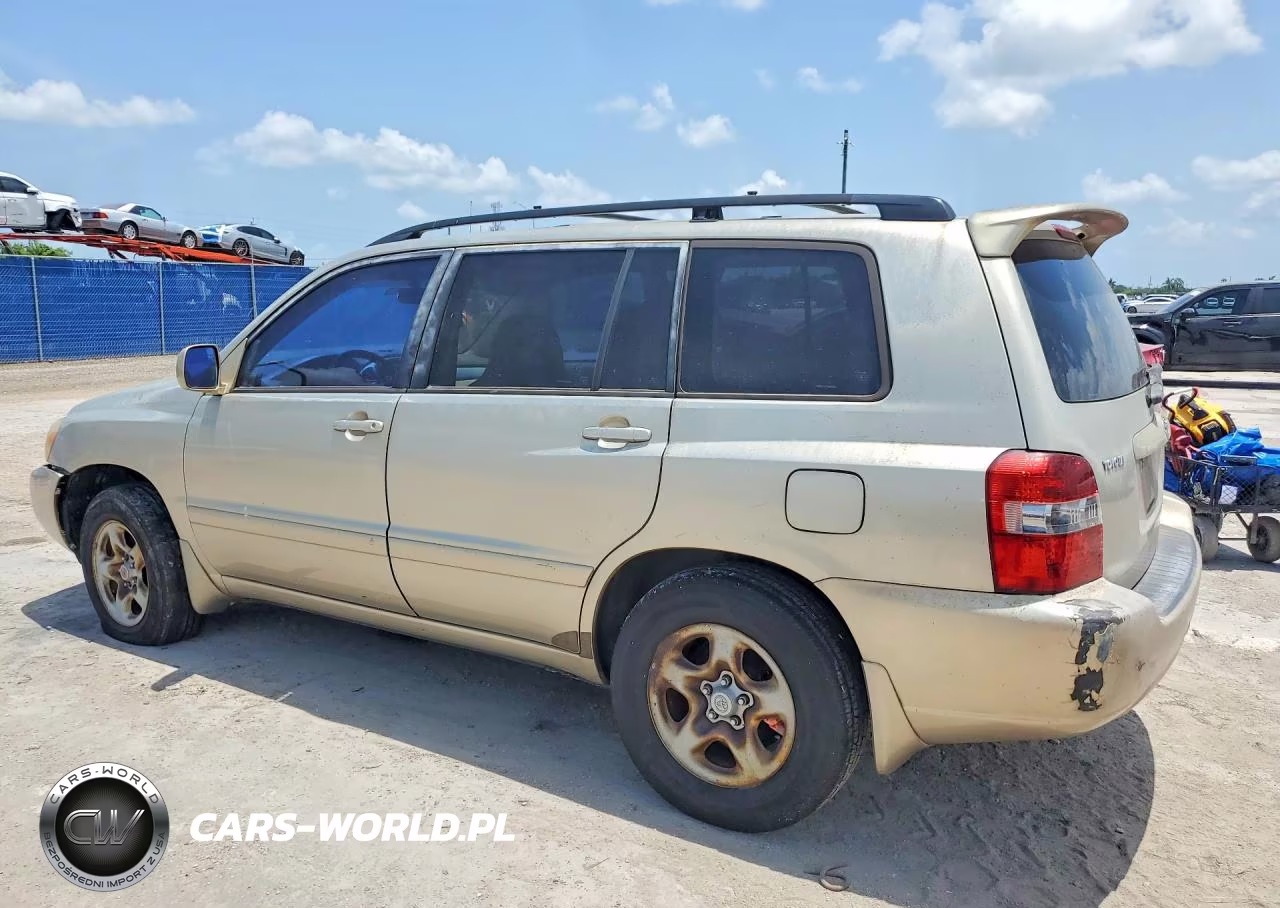 2007 Toyota Highlander Base VIN:JTEGD21A570166901 - 2