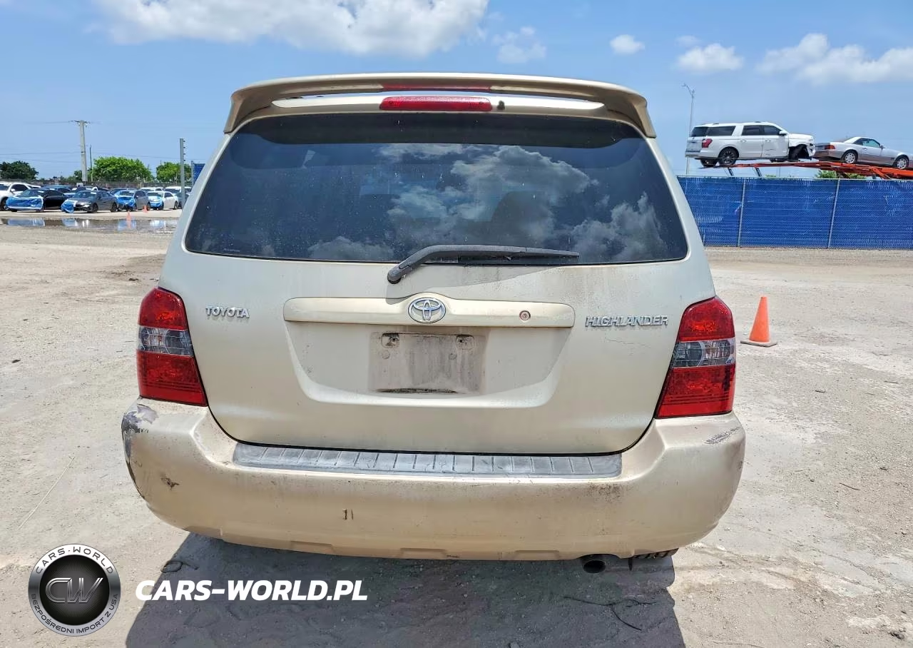 2007 Toyota Highlander Base VIN:JTEGD21A570166901 - 6
