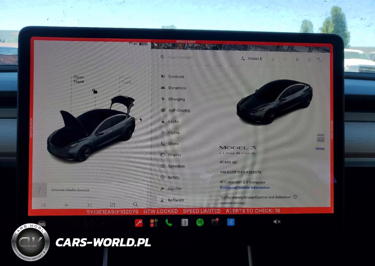 2018 Tesla Model 3 VIN:5YJ3E1EA9JF102079 - 9