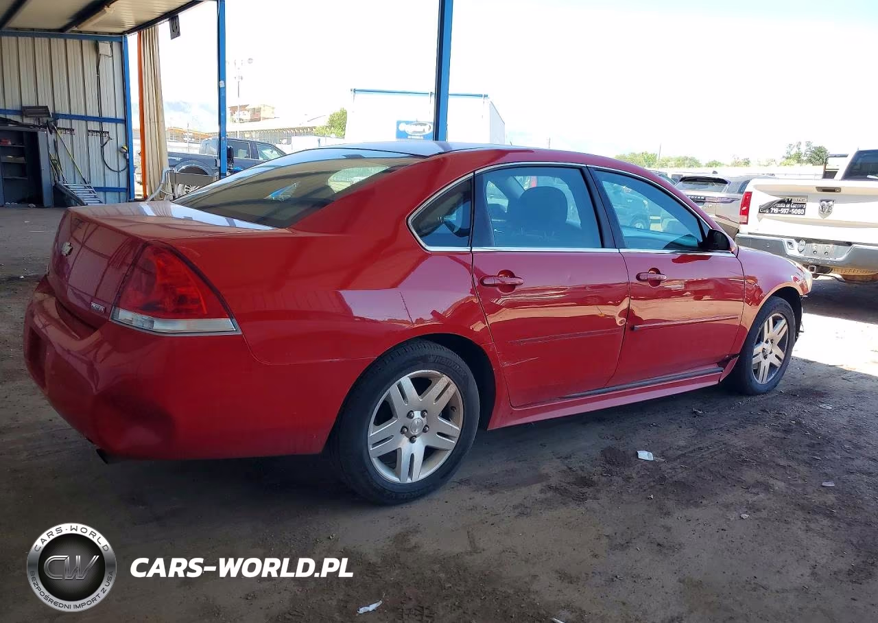 2013 Chevrolet Impala Lt VIN:2G1WG5E3XD1258597 - 3