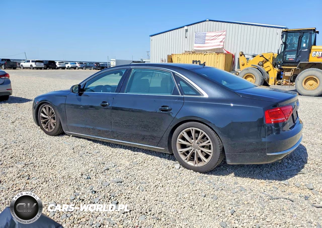 2013 Audi A8 L Quattro VIN:WAURGAFDXDN008261 - 2