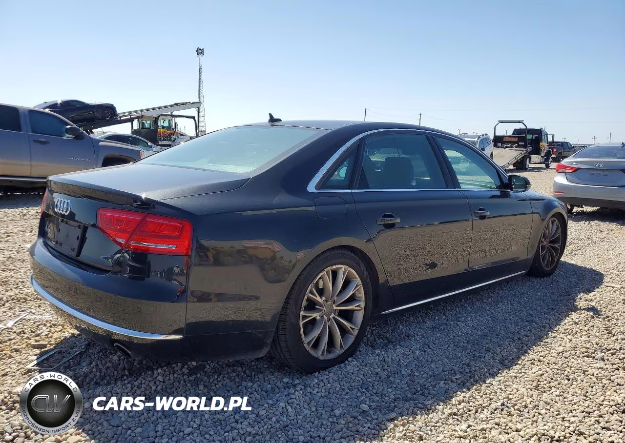 2013 Audi A8 L Quattro VIN:WAURGAFDXDN008261 - 3