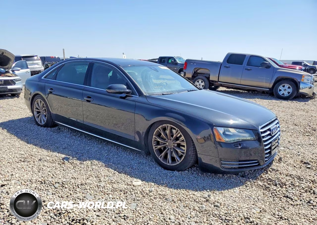 2013 Audi A8 L Quattro VIN:WAURGAFDXDN008261 - 4