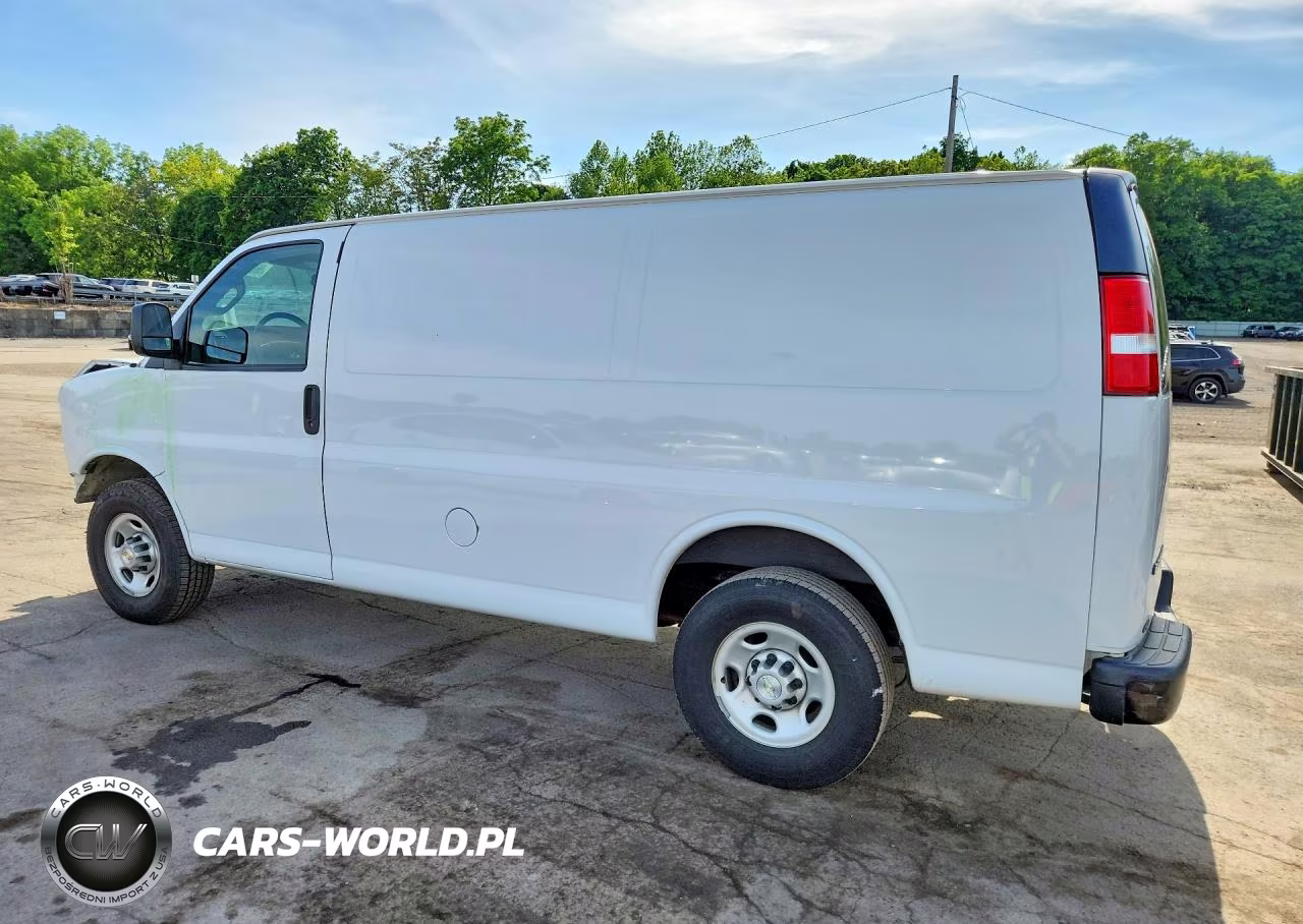 2021 Chevrolet Express 2500 Cargo Delivery Van VIN:1GCWGAFP2M1191422 - 2