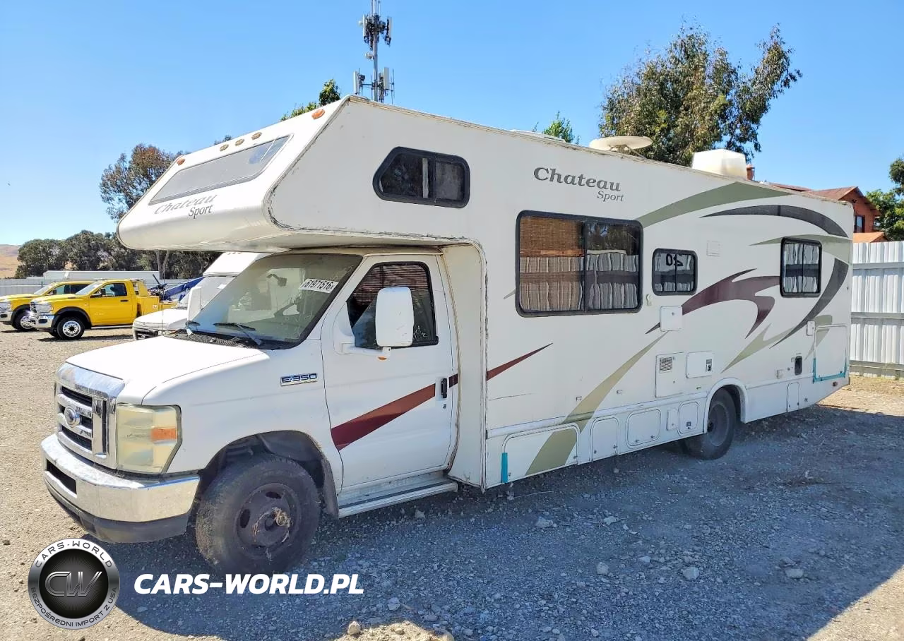 2008 Ford Econoline E350 Super Duty Cutaway Van VIN:1FDWE35S98DB25361 - 2