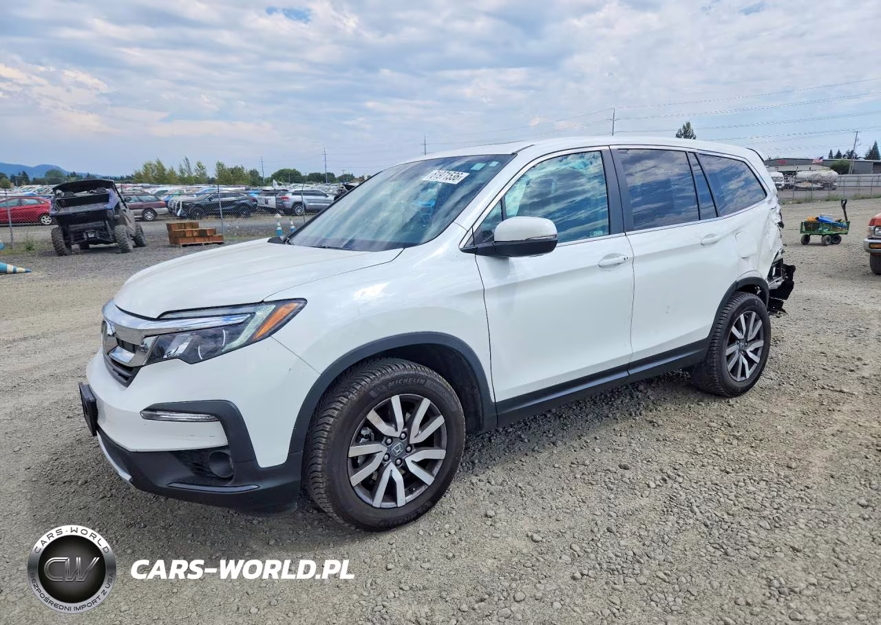2021 Honda Pilot Exl VIN:5FNYF6H50MB035195 - 1