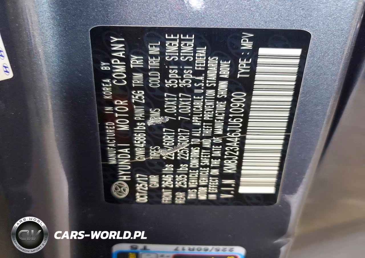 2018 Hyundai Tucson Se VIN:KM8J23A46JU610900 - 13