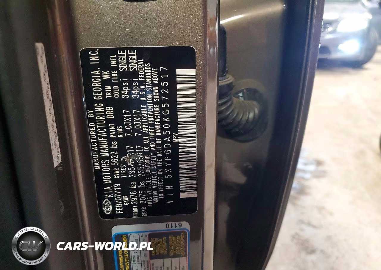 2019 Kia Sorento Lx V6 VIN:5XYPGDA50KG572517 - 13
