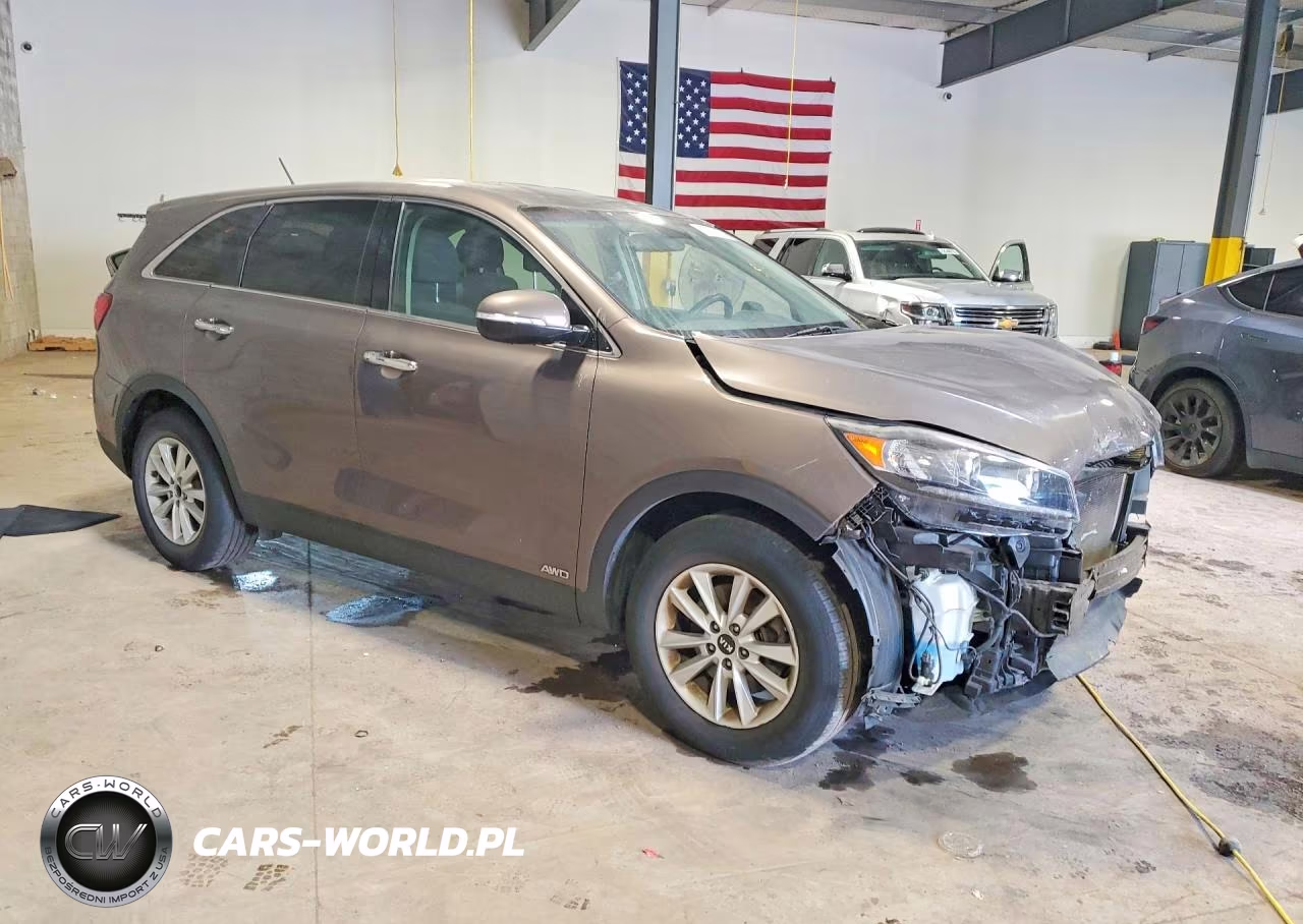 2019 Kia Sorento Lx V6 VIN:5XYPGDA50KG572517 - 4