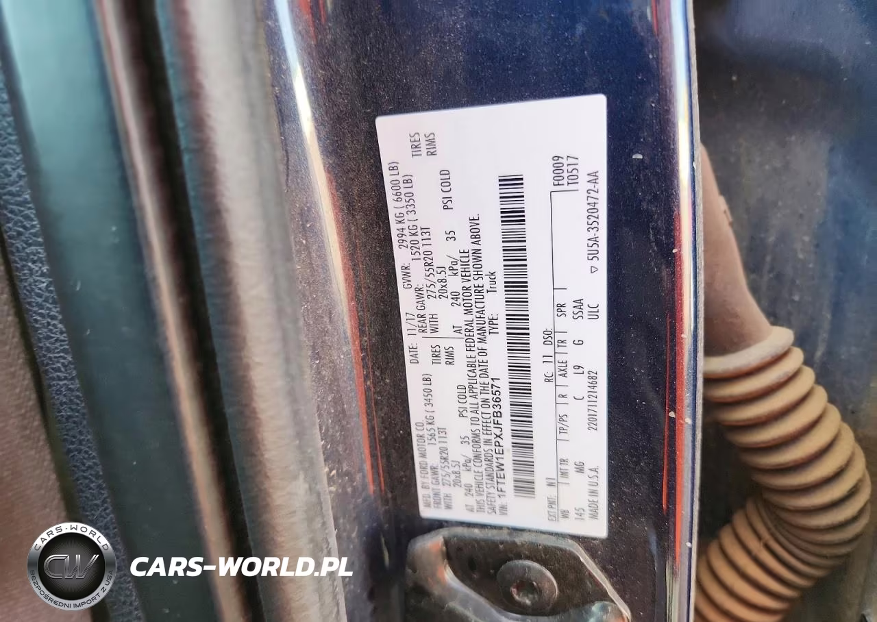 2018 Ford F150 Supercrew VIN:1FTEW1EPXJFB36571 - 12