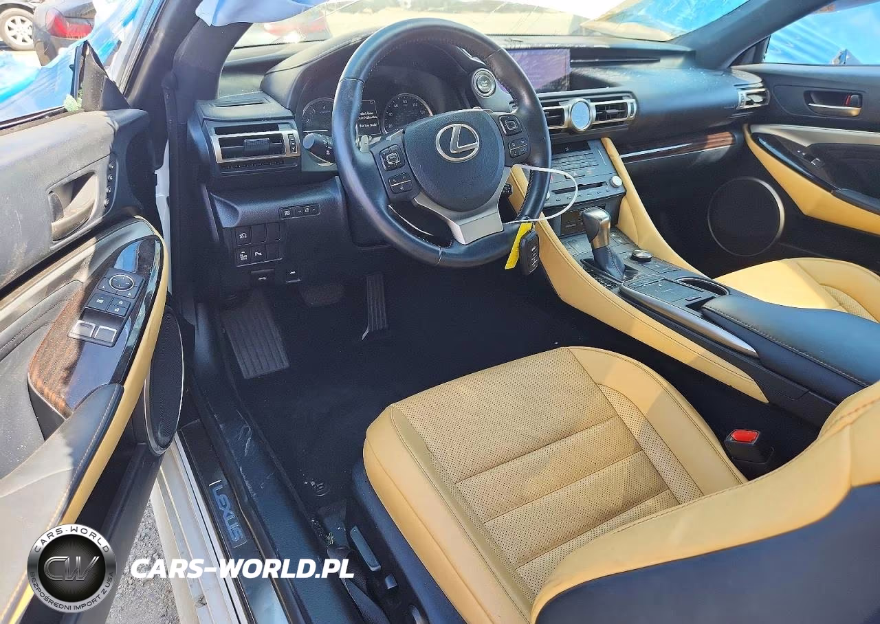 2019 Lexus Rc VIN:JTHHZ5BC3K5019482 - 8
