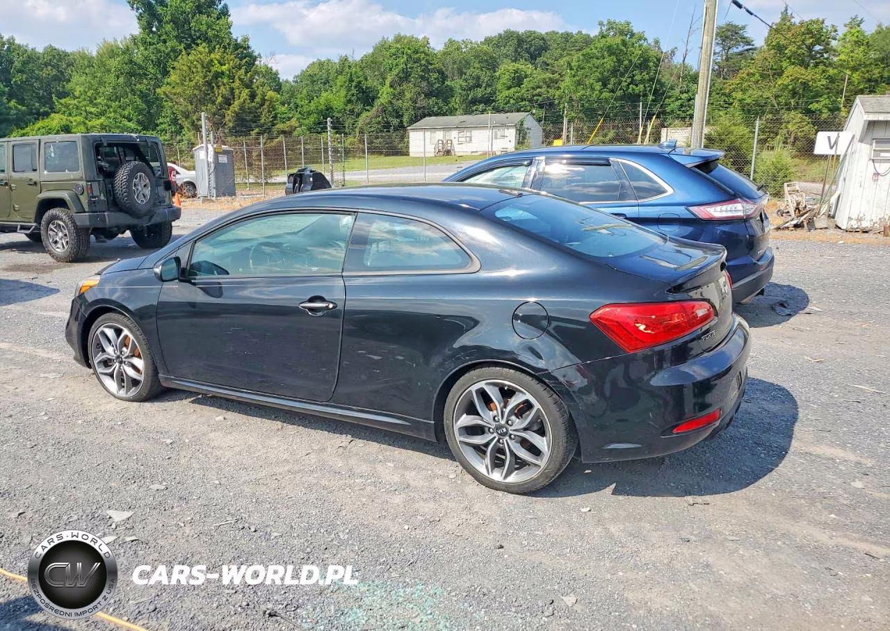 2016 Kia Forte Koup Sx VIN:KNAFZ6A3XG5580508 - 2
