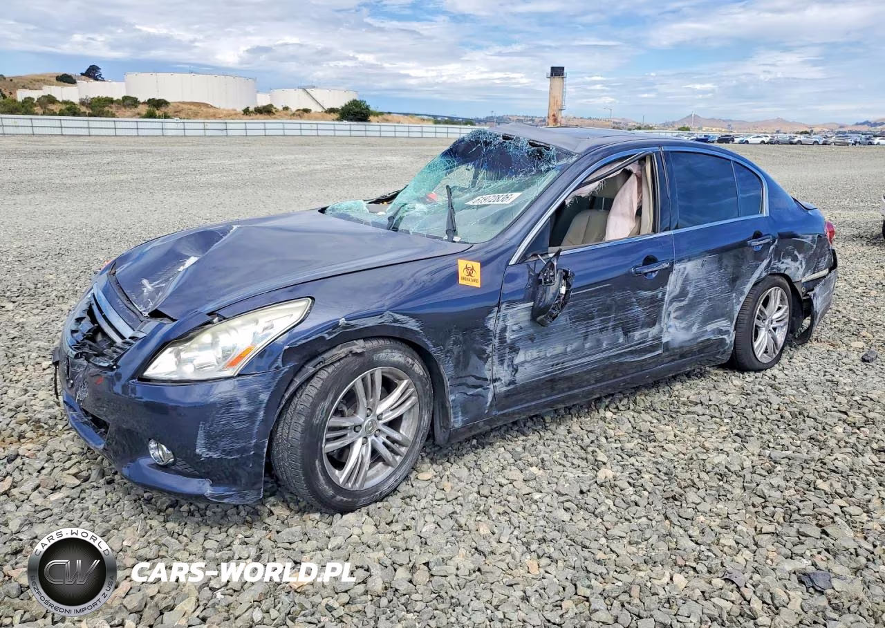 2012 Infiniti G37 Sedan Journey VIN:JN1CV6AP8CM935652 - 1