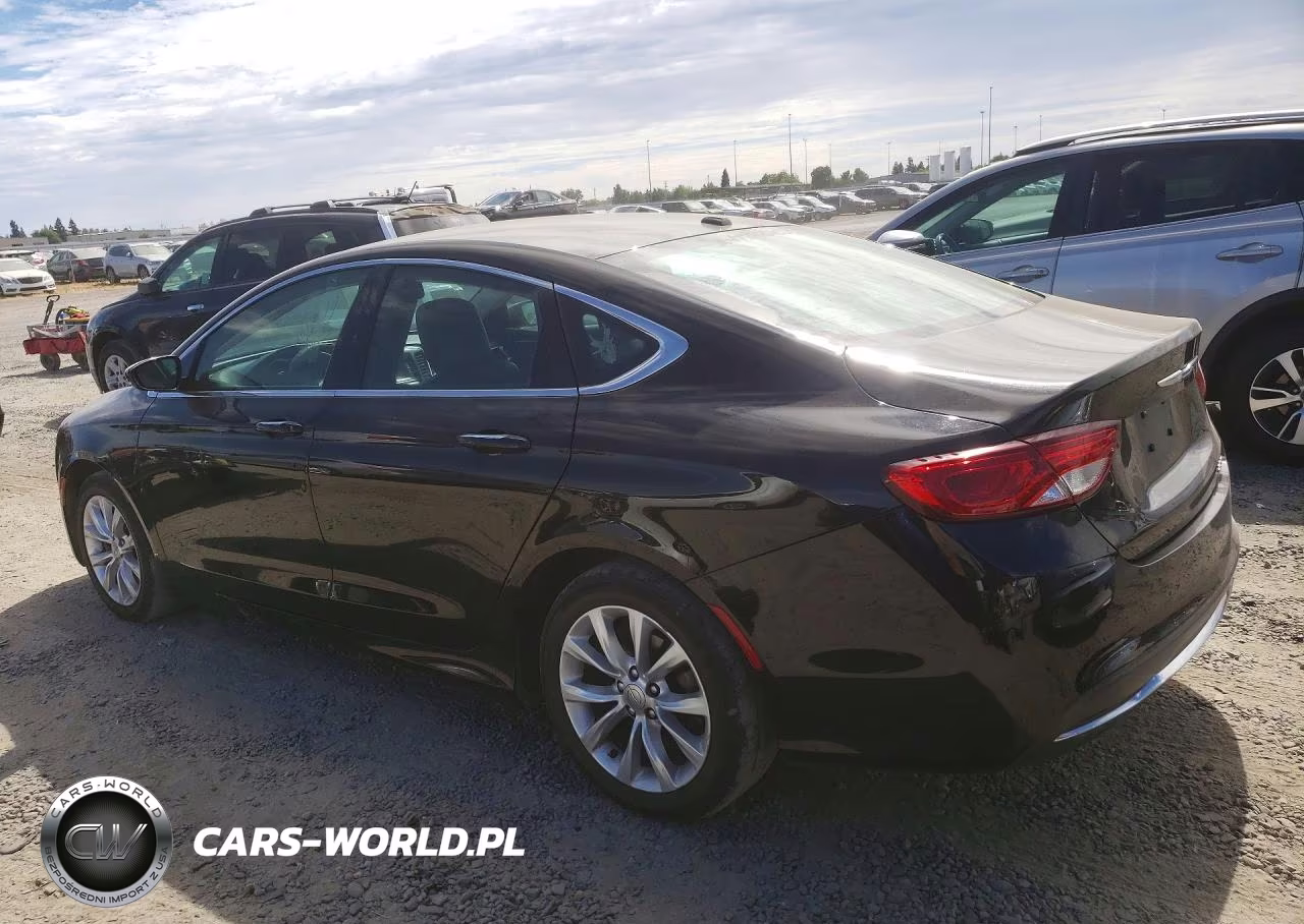 2015 Chrysler 200 C VIN:1C3CCCCB8FN665540 - 2